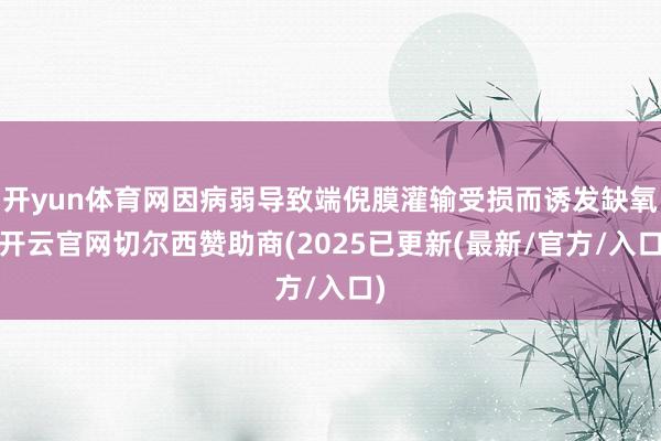 开yun体育网因病弱导致端倪膜灌输受损而诱发缺氧-开云官网切尔西赞助商(2025已更新(最新/官方/入口)