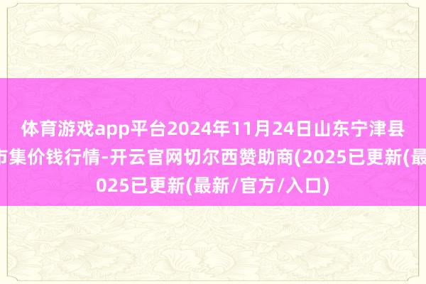 体育游戏app平台2024年11月24日山东宁津县东崔蔬菜批发市集价钱行情-开云官网切尔西赞助商(2025已更新(最新/官方/入口)